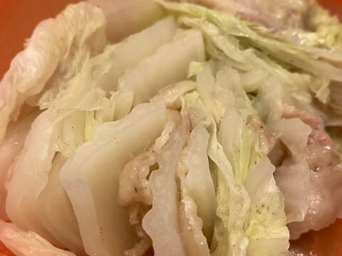 ルクエで☆豚肉と白菜のミルフィーユ